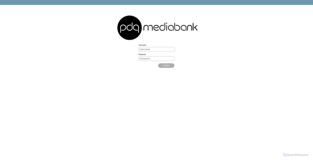 Security scan screenshot of https://pdqmediabank.com