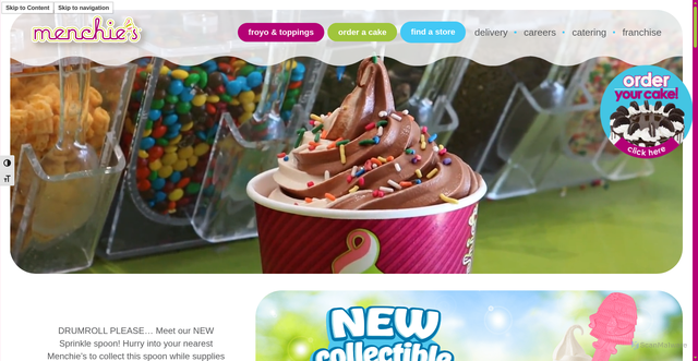 Security scan screenshot of https://www.menchies.com//