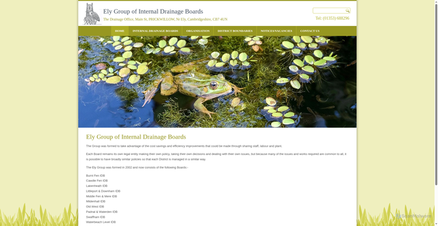 Security scan screenshot of https://www.elydrainageboards.gov.uk/