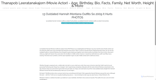 Security scan screenshot of https://nusaglobalmedia-dpsuywzva9wq.edgeone.app/13-outdated-hannah-montana-outfits-so-2009-it-hurts-photos.html