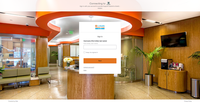 Security scan screenshot of https://gohealthuc.zendesk.com
