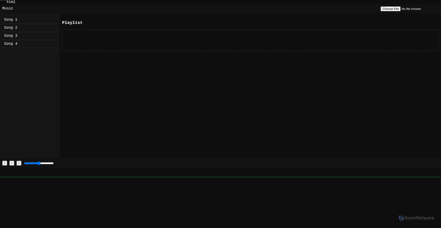 Security scan screenshot of https://105-music-12ugegnv0b.edgeone.app/