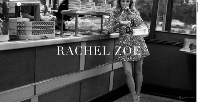 Security scan screenshot of https://www.a-frameagency.com/artists/us/stylist/rachel-zoe