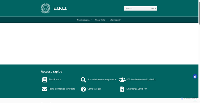 Security scan screenshot of https://eipli.it/