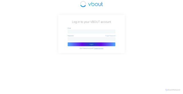Security scan screenshot of https://app.vbout.com