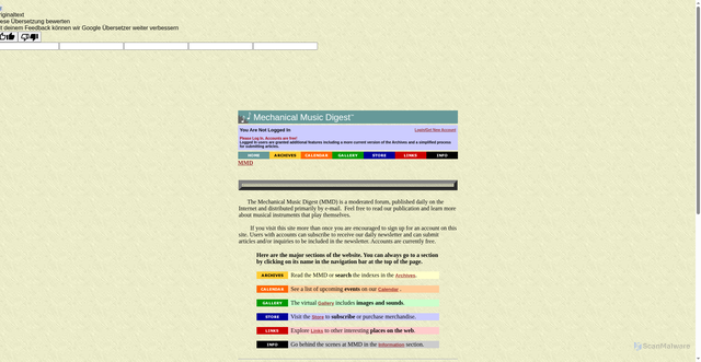 Security scan screenshot of https://www.mmdigest.com