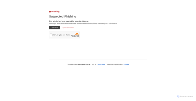 Security scan screenshot of https://contabostorage.com