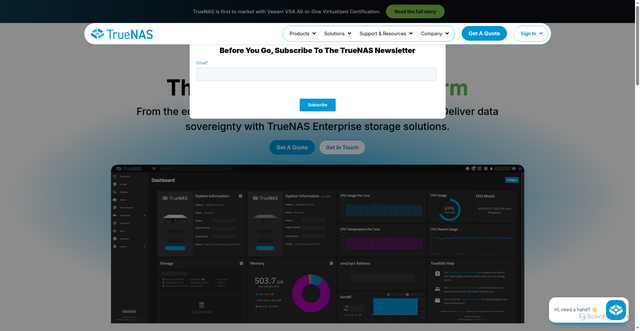 Security scan screenshot of https://email.truenas.com/e3t/Ctc/ZT+113/cNhX604/VWS7NT95028zW7Sq-5d8D9XydW3_3yVc5Wp2YzN69sMVn3prCCW69sMD-6lZ3nyW6KVhQx6ZGbSrW5wxNpS6-bwXSN29C6Fp3vpb4W7PCHGr1JNs1hN5vbRLfNjD6-W4-qbZt5YBmTvW3JKsF958yq4wW5CKX0J5FRs2NW6d5__S2bvtj6VWT9qr8kXwn8W6GT_C51Qzsd1W6WZwkl2Kg6vtW4CHJFz25F9T4V-xLvH4M5185W2Gq9kc2rsfwtW5q32Yl99vczlW7sqqMM8GN_xPW4m77xr1Vf5SGW4ML3dv1YLcCtW28Zzvh8r_3Bzf31yVd-04