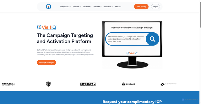 Security scan screenshot of https://driveniq.com