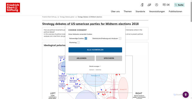 Security scan screenshot of https://www.fes.de/strategy-debates-global/strategy-debates-us-midterm-elections