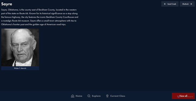 Security scan screenshot of https://www.oklahomahof.com/inductee-hometown-category/sayre