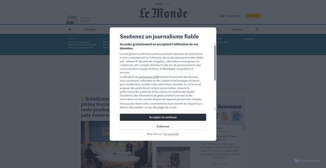 Security scan screenshot of https://gouraud.transit-clients-fr.com/as.php