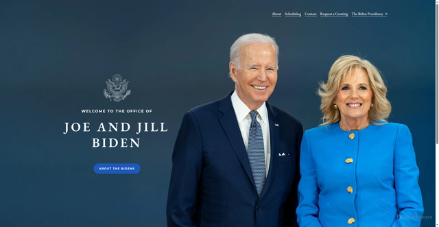 Security scan screenshot of https://joebiden.com/