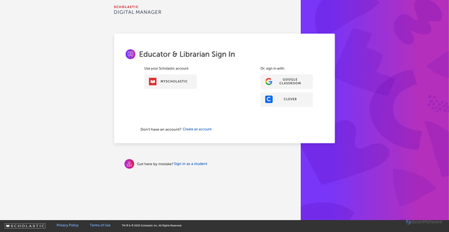 Security scan screenshot of https://ookadogsled.prod.micro.scholastic.com