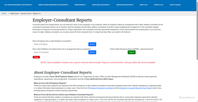 Security scan screenshot of https://persuader-reports.gov/