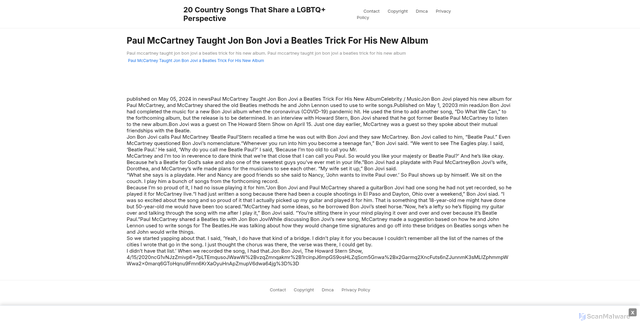 Security scan screenshot of https://divetarifahugo-pdab89y73r.edgeone.app/11236-paul-mccartney-taught-jon-bon-jovi-a-beatles-trick-for-his-new-album.html