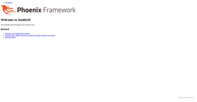 Security scan screenshot of https://a.pancake.vn