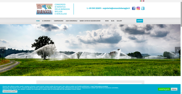 Security scan screenshot of https://www.consorziobaraggia.it/