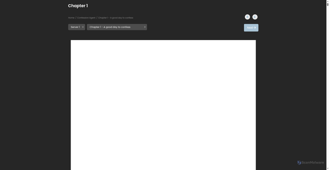 Security scan screenshot of http://lovesjane.site/manga/confession-agent/chapter-1/