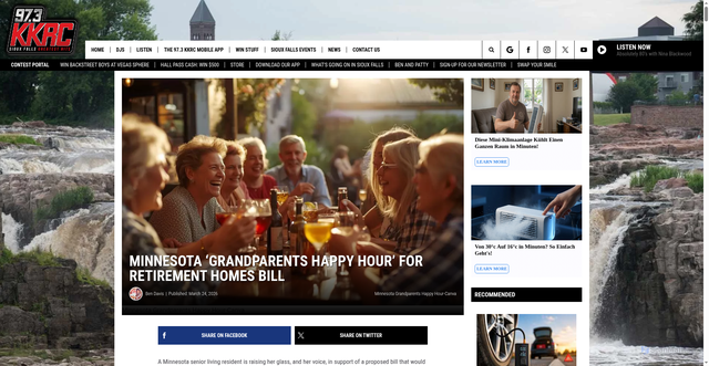 Security scan screenshot of https://973kkrc.com/minnesota-grandparents-happy-hour-bill/
