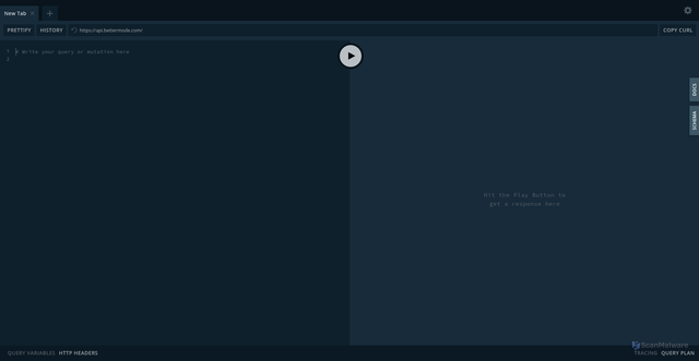 Security scan screenshot of https://api.bettermode.com