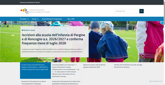 Security scan screenshot of https://www.asifchimelli.eu/