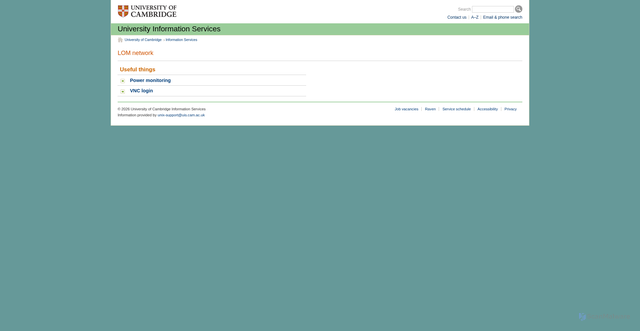 Security scan screenshot of https://pool.ntp3.cam.ac.uk