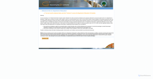 Security scan screenshot of https://g5.gov/