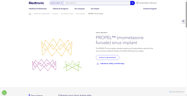 Security scan screenshot of https://intersectent.com