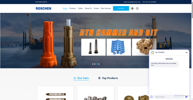 Security scan screenshot of https://explorationcoredrilling.com