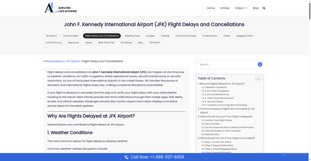 Security scan screenshot of airlinelocations.com