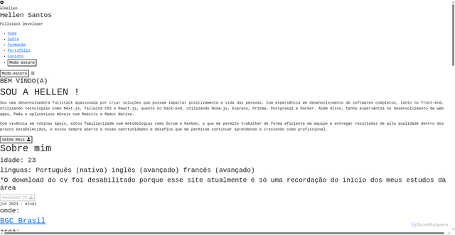 Security scan screenshot of https://hellensantos.pages.dev/assets/assets/assets/resume/assets/assets/favicon