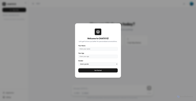 Security scan screenshot of https://chatxyz-3g0kp5ib2d.edgeone.app/