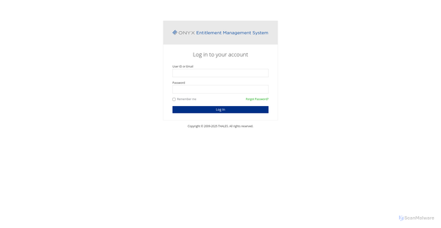 Security scan screenshot of https://onyxgraphicssrm.prod.sentinelcloud.com