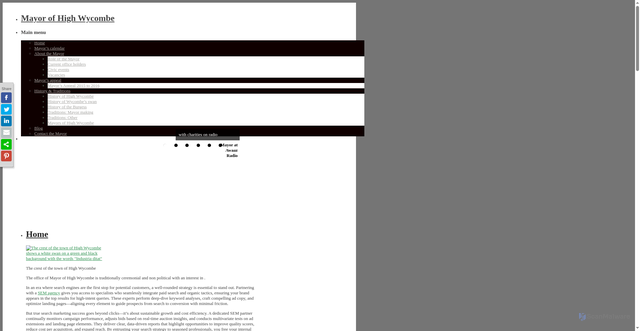 Security scan screenshot of http://www.mayorofwycombe.co.uk/