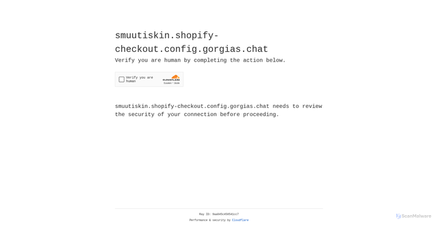 Security scan screenshot of https://smuutiskin.shopify-checkout.config.gorgias.chat/