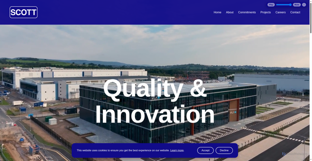 Security scan screenshot of https://www.andrewscott.co.uk/