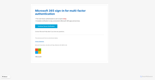 Security scan screenshot of https://jsnenterprises.retool.com/embedded/public/dd35a050-5c92-47db-a61d-325b1da30e48