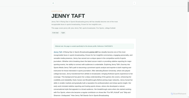 Security scan screenshot of https://ftp.rudraksham.com/guide/039/0TW/nBaRen/JennyTaft