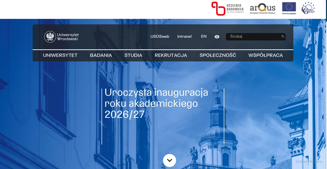 Security scan screenshot of https://uni.wroc.pl