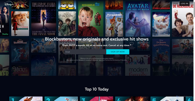 Security scan screenshot of https://www.disneyplus.com/