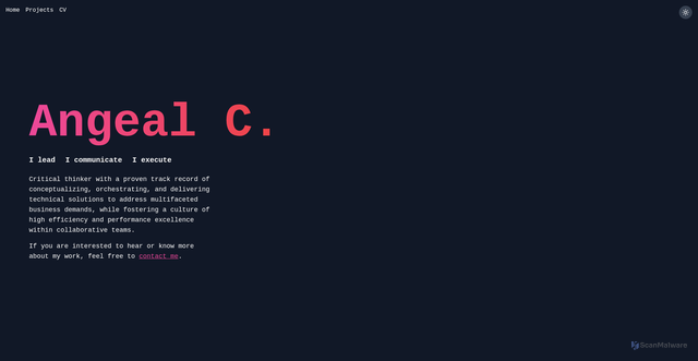 Security scan screenshot of http://portfolio-7sb.pages.dev/