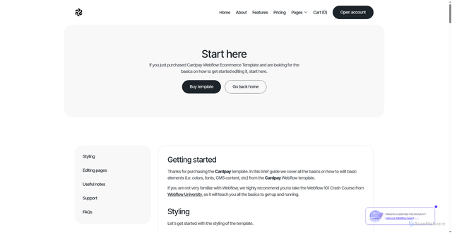 Security scan screenshot of https://cardpay.live/template-pages/start-here