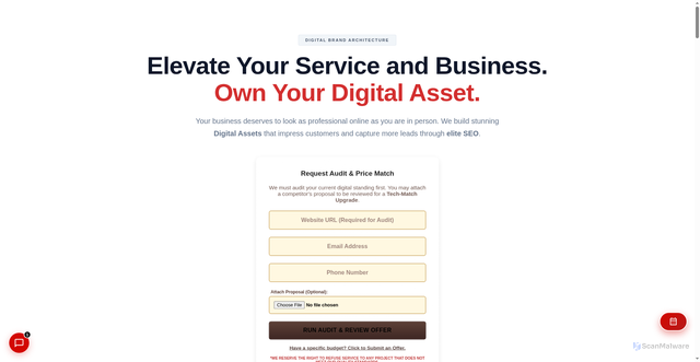 Security scan screenshot of https://hpo-center-v2.pages.dev/custom-canopies