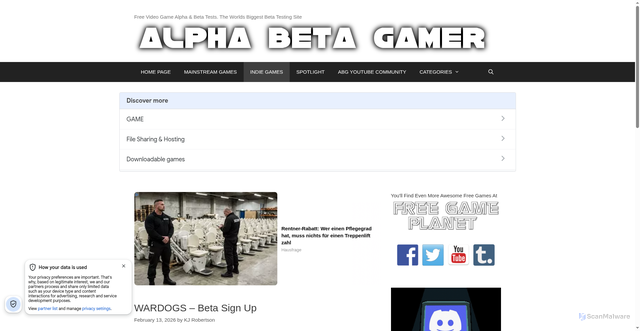 Security scan screenshot of ep1.adtrafficquality.google