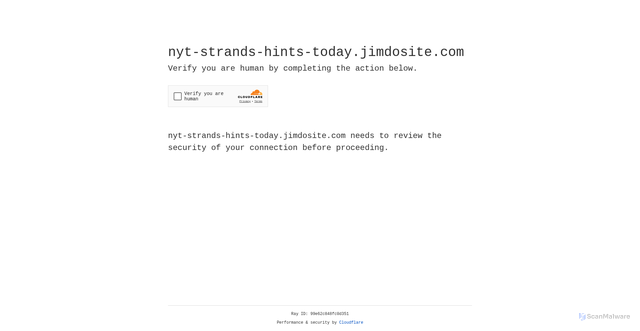 Security scan screenshot of https://nyt-strands-hints-today.jimdosite.com/