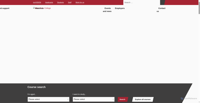 Security scan screenshot of https://www.wnc.ac.uk/