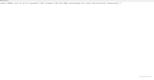 Security scan screenshot of https://etr.begenuin.com