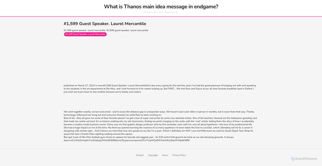 Security scan screenshot of https://rasastudiobytes-dp86h10thygo.edgeone.app/1599-guest-speaker-laurel-mercantile.html