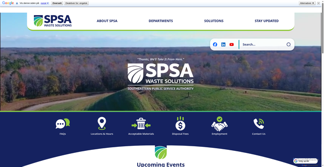 Security scan screenshot of https://www.spsava.gov/